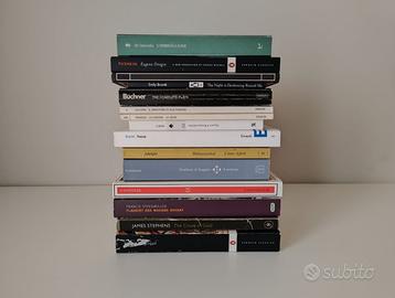 Lotto 50 Libri -Lingua italiana, inglese, francese