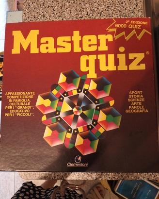 Gioco da tavolo master quiz