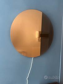 Specchio IKEA rotondo con luce integrata