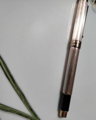 Penna stilografica in argento 925