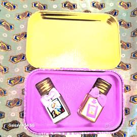 2 profumi violetta di parma borsari mignon 