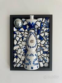 Quadro clase azul reposado 32x42 cm