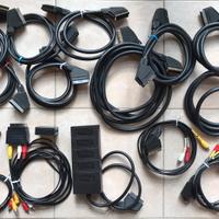 Stock cavi + connettori + adattatori SCART