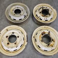 Cerchi e camere rinforzate  FIAT Campagnola 1107