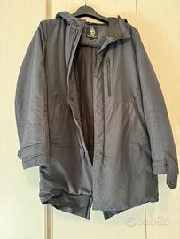 Parka Refrigue uomo blu navy con cappuccio