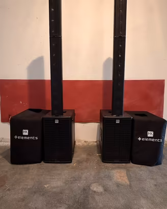 Sistema HK Audio Elements Stereo (2 Sub + 2 Top)
