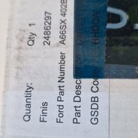 Ammortizzatori portellone p. Ranger Raptor 2486297