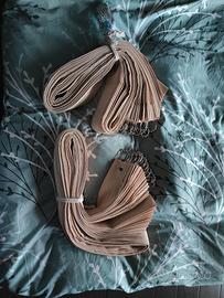 Tende (Coppia di tendе) (beige/bianco) 254x213cm