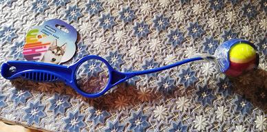 gioco per cane lancia palline nuovo 