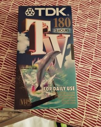 20 VHS TDK nuove vergini
