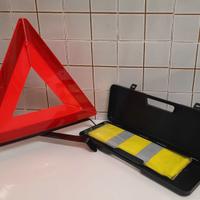 Triangolo e gillet Emergenza per Auto e Moto W