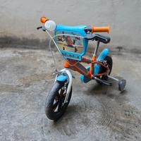 Bici con rotelle bambino 3-4 anni