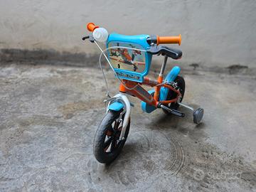 Bici con rotelle bambino 3-4 anni