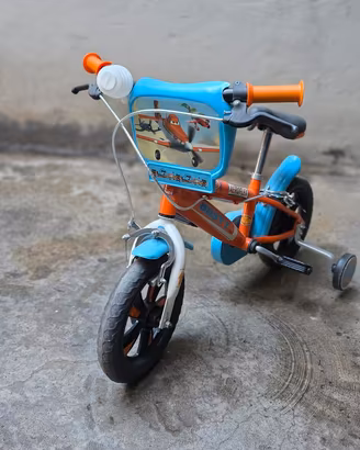 Bici con rotelle bambino 3-4 anni