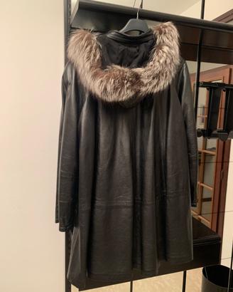 Giacca in vera pelle – Hand Made in Italy – Collo