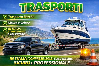 Barca gommone TRASPORT