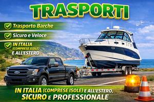 Barca gommone TRASPORT