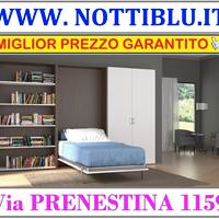Letto a Scomparsa FOX 1 piazza MATERASSO OMAGGIO