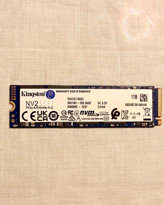 SSD 1 tb Nvme pcie 4.0