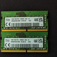 32Gb (2x16Gb) SK Hynix DDR4 Sodimm 3200Mhz