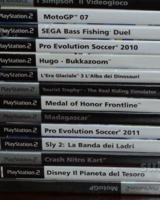 Giochi playstation 2 n.23 in blocco