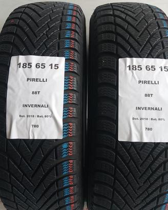 2 GOMME 185 65 15 PIRELLI A780