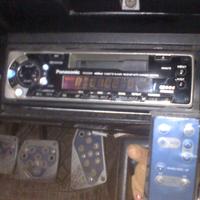 Autoradio con cassetta e Bauletto CD Panasonic