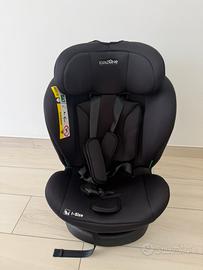 Seggiolino auto girevole 360 kidszone