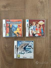 Lotto 3 Giochi Nintendo Ds