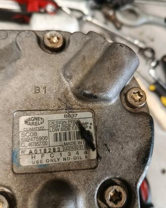 COMPRESSORE ARIA COND. FIAT PUNTO 188 BENZ 5 GOLE 
