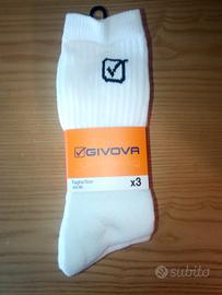 Calze tennis spugna Givova 3 paia tg.43-46 (nuove)