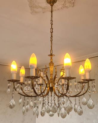 Set di Lampadario e due appliques coordinate