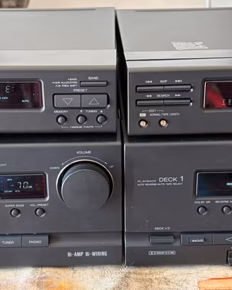 Stereo Tecnics Vintage (CD+ Radio+Amply) + Casse