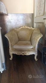 Coppia di poltrone fine '800