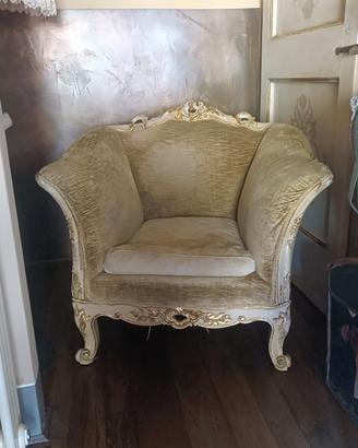 Coppia di poltrone fine '800