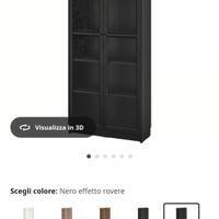 Libreria Vetrinetta ikea Billy Oxberg