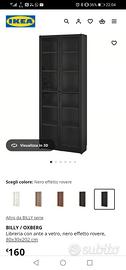 Libreria Vetrinetta ikea Billy Oxberg