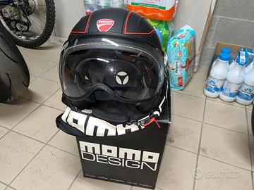 Casco Jet Momo Design Taglia L Ducati