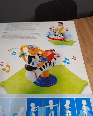 Fisher-Price zebra saltella e gira