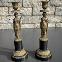 Coppia di Lumi Impero