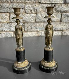 Coppia di Lumi Impero