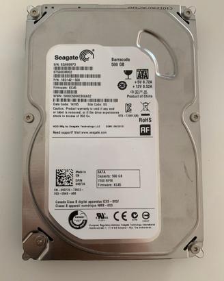 Lotto HD 3.5" SATA: Seagate 500GB + Maxtor 80GB
