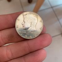 moneta d’argento 1 dollare kennedy