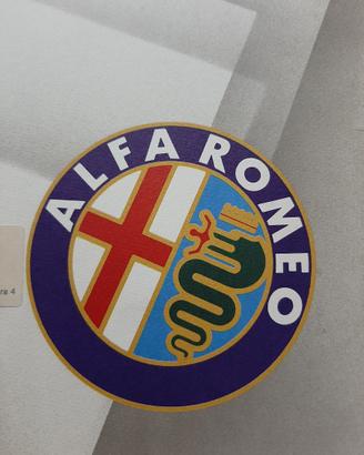Alfa romeo 9 tavole a colori originali