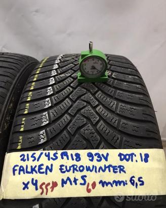 Gomme Usate Varie Marche 215 45 18 - 80% Invernali
