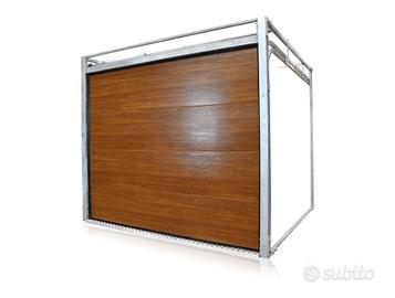 Portone Garage Sezionale Quercia dorata 240x200cm