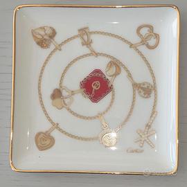 Cartier Charms 2 vide-poches porcellana Limoges