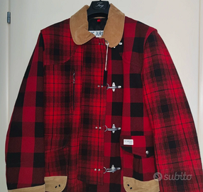Fay archive 4 ganci tartan rosso check sped gratis