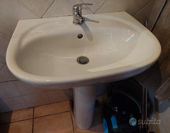 lavabo e colonna Pozzi Ginori mai usato