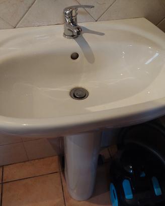 lavabo e colonna Pozzi Ginori mai usato